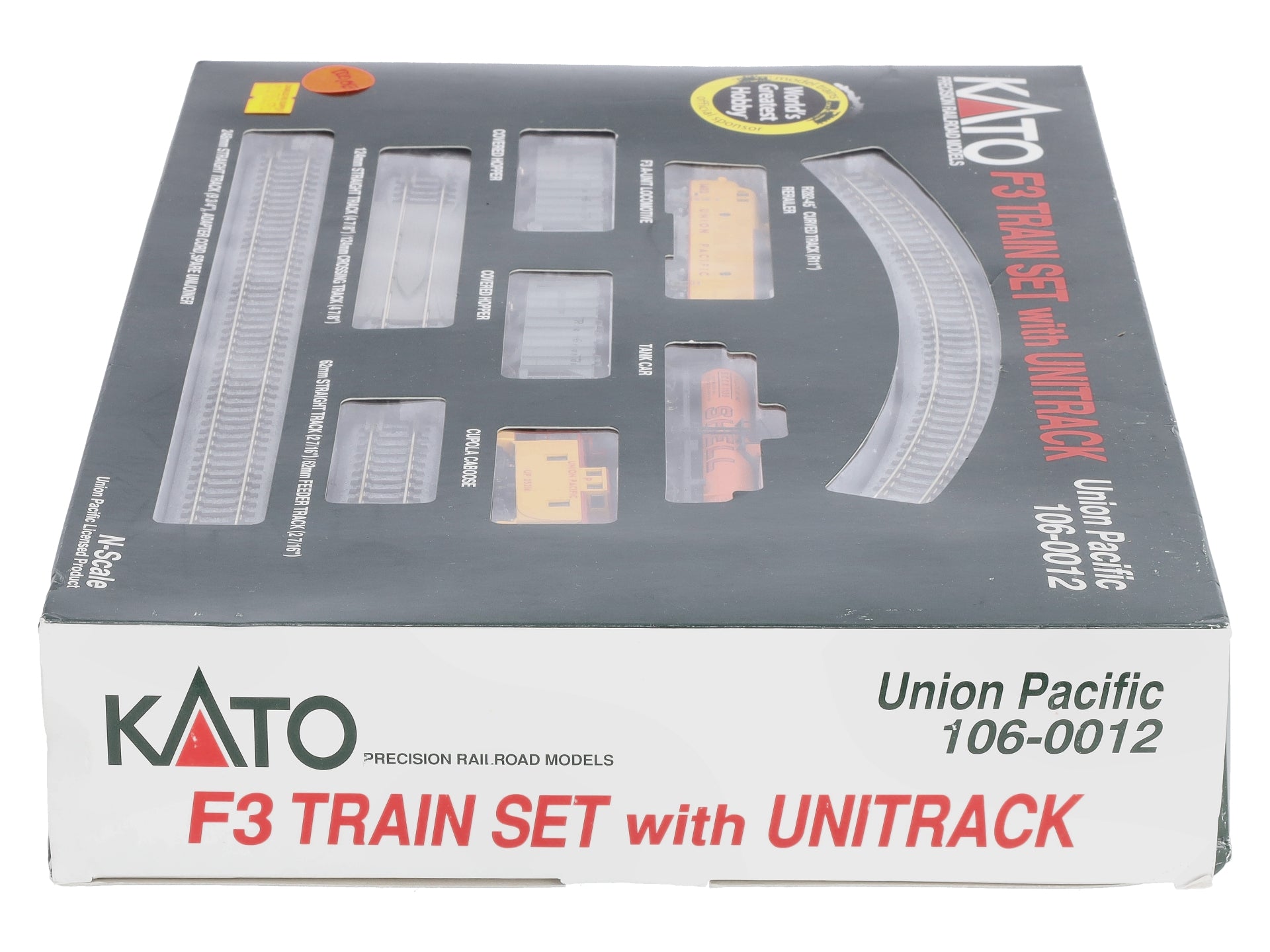 Kato 106-0012 Union Pacific F-3 N Gauge Diesel Starter Train Set
