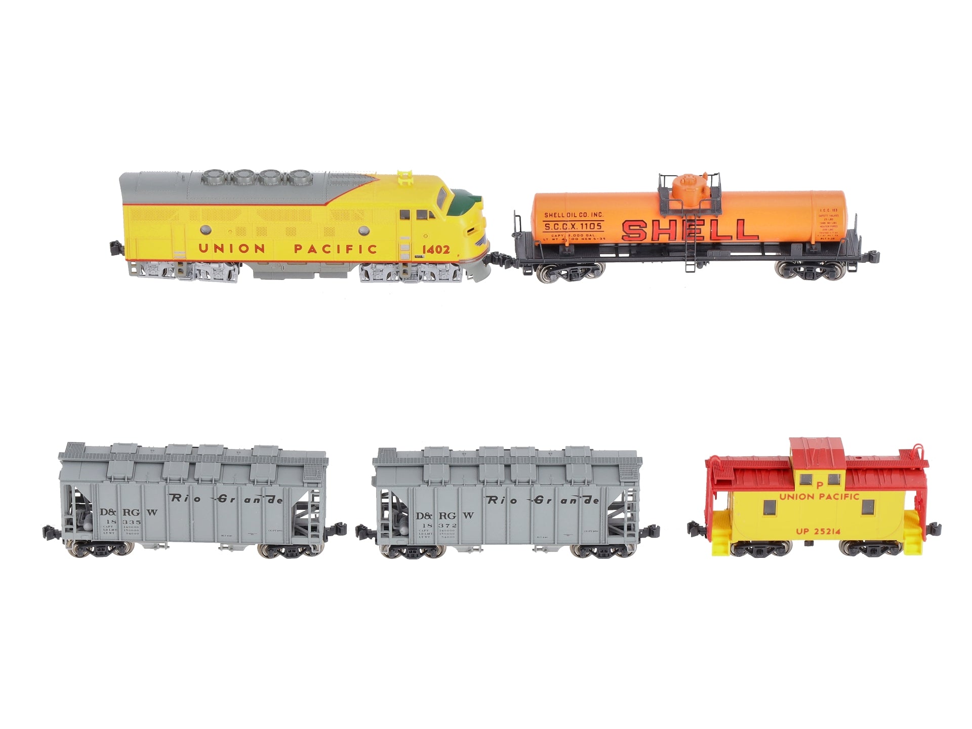 Kato 106-0012 Union Pacific F-3 N Gauge Diesel Starter Train Set
