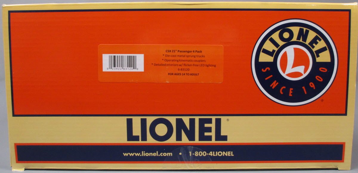 Lionel 6-83120 O CSX 21