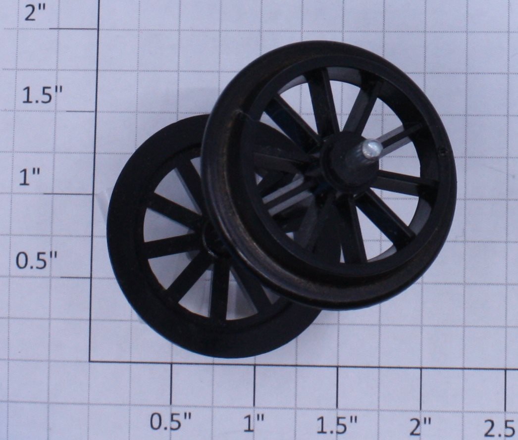 LGB 67301-1 G Gauge Plastic 10 Spoked Wheel Sets