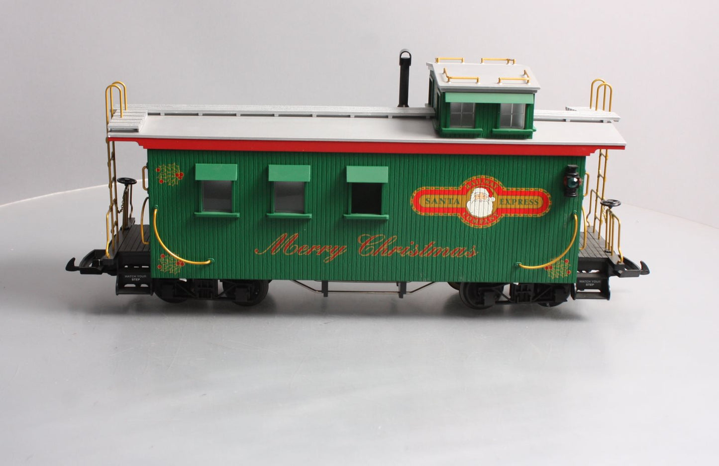 USA Trains 12025 G Christmas American Series Woodsided Caboose