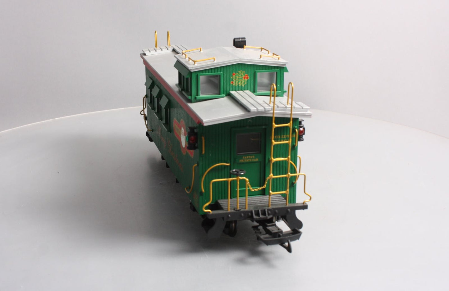 USA Trains 12025 G Christmas American Series Woodsided Caboose
