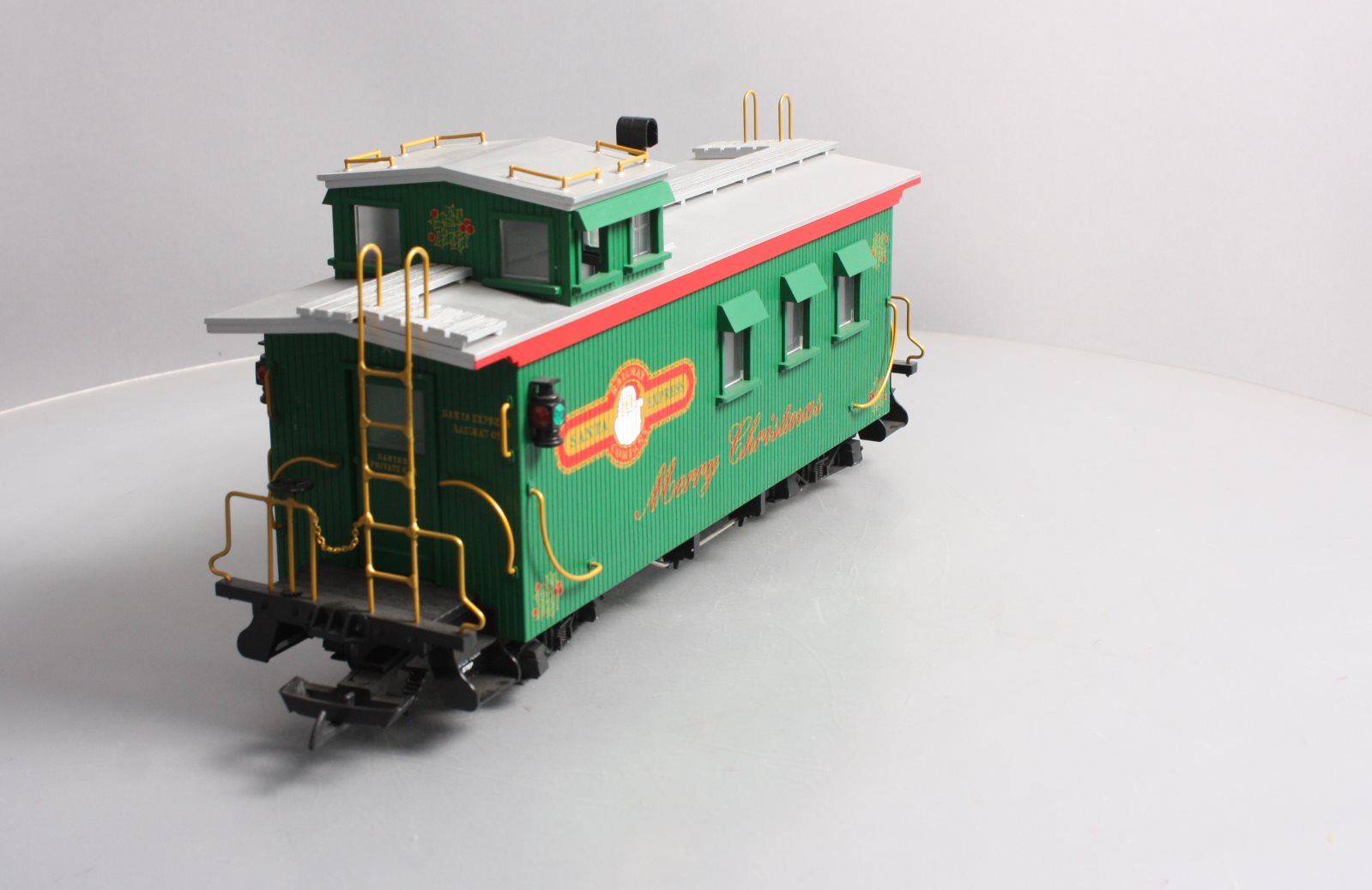 USA Trains 12025 G Christmas American Series Woodsided Caboose