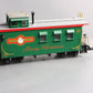USA Trains 12025 G Christmas American Series Woodsided Caboose
