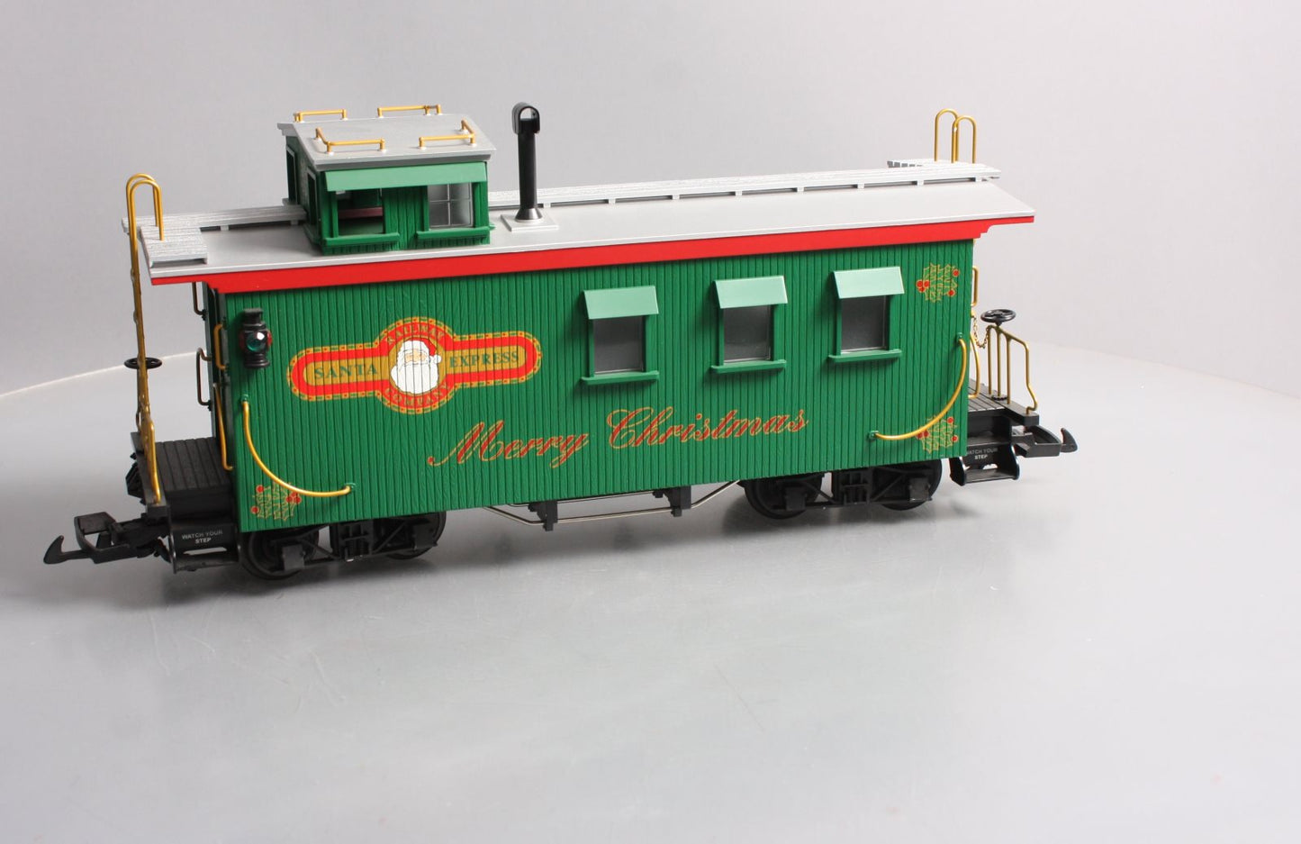 USA Trains 12025 G Christmas American Series Woodsided Caboose