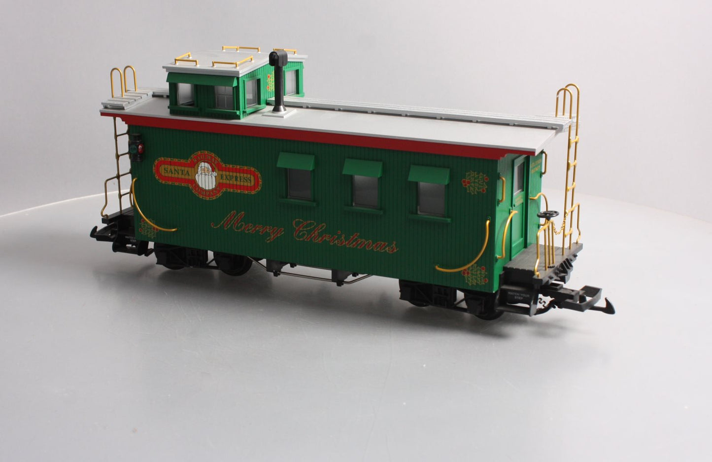 USA Trains 12025 G Christmas American Series Woodsided Caboose