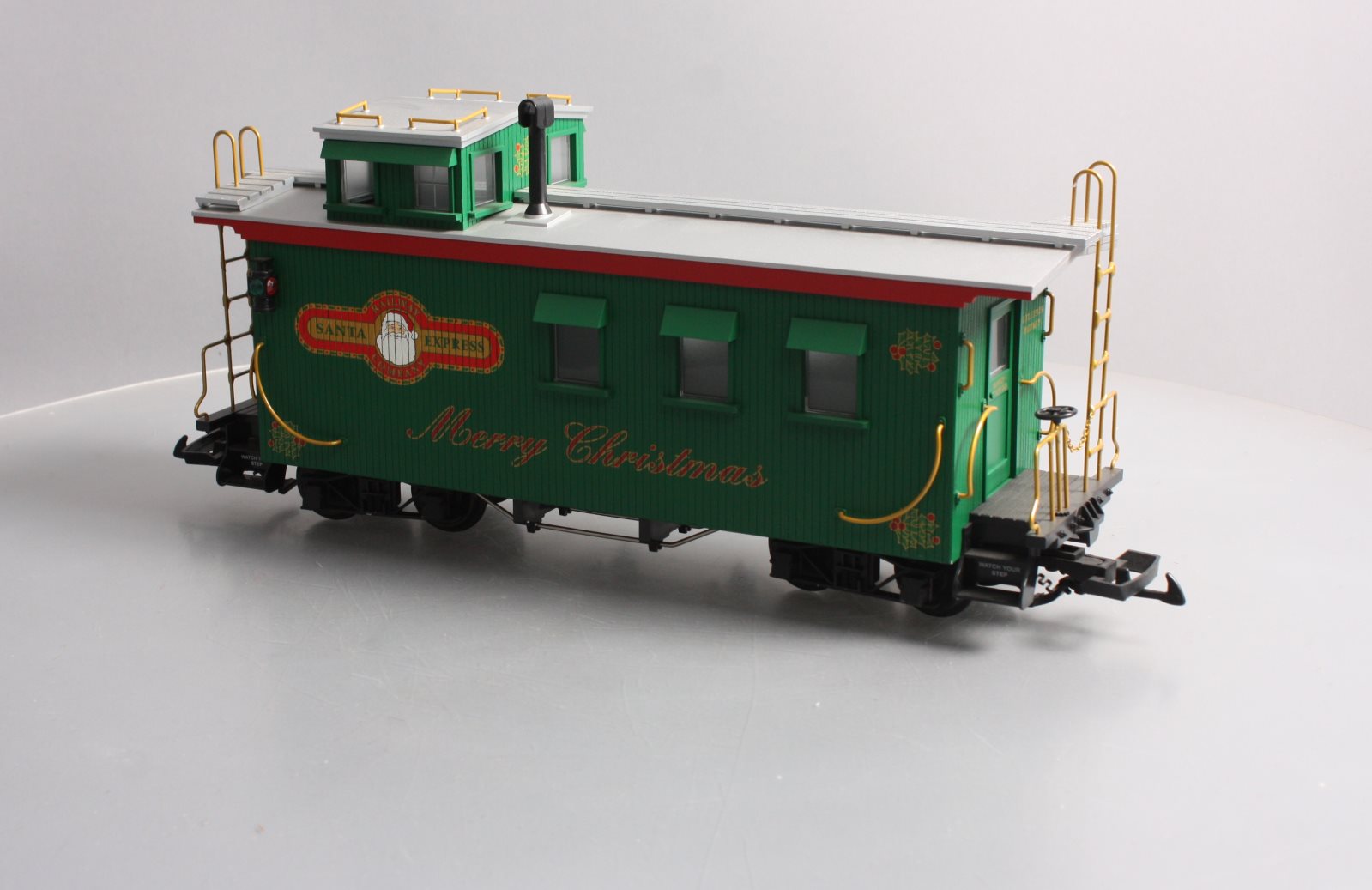 USA Trains 12025 G Christmas American Series Woodsided Caboose