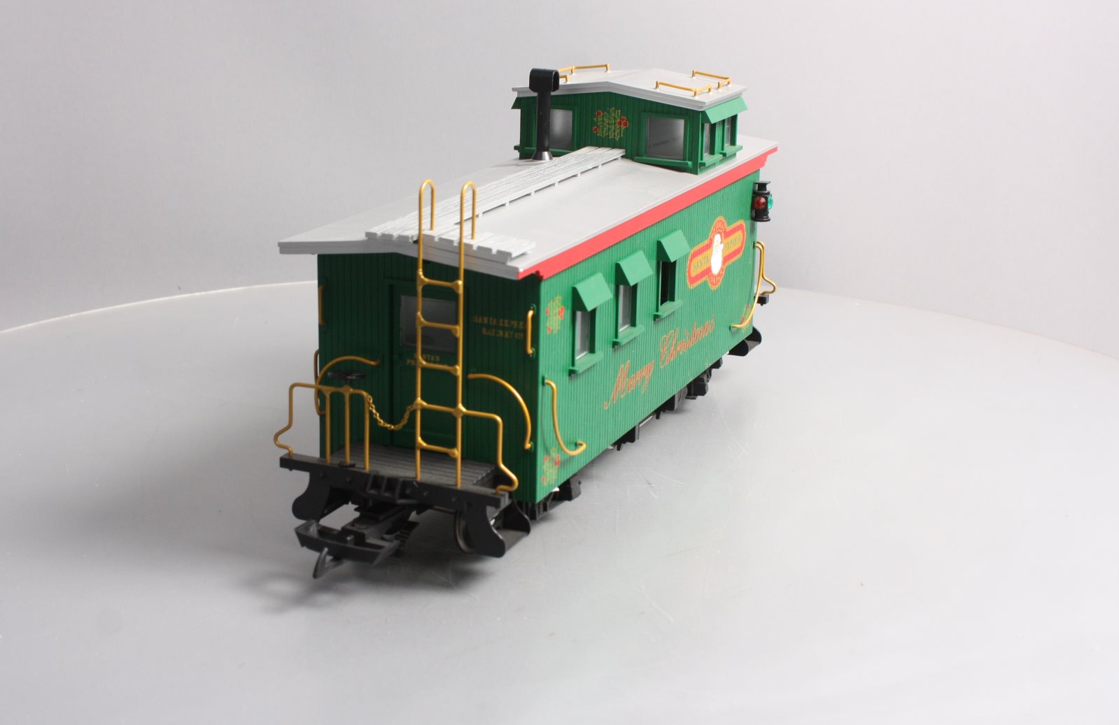 USA Trains 12025 G Christmas American Series Woodsided Caboose