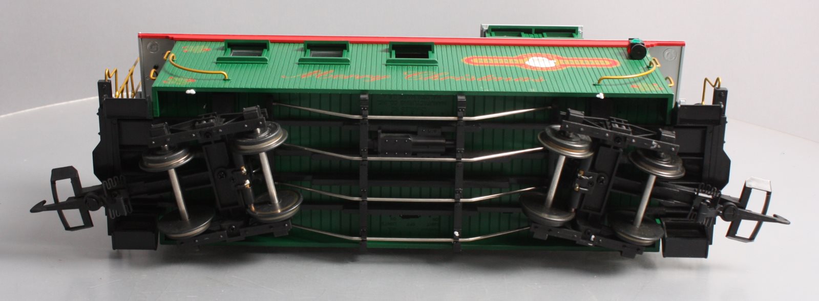 USA Trains 12025 G Christmas American Series Woodsided Caboose