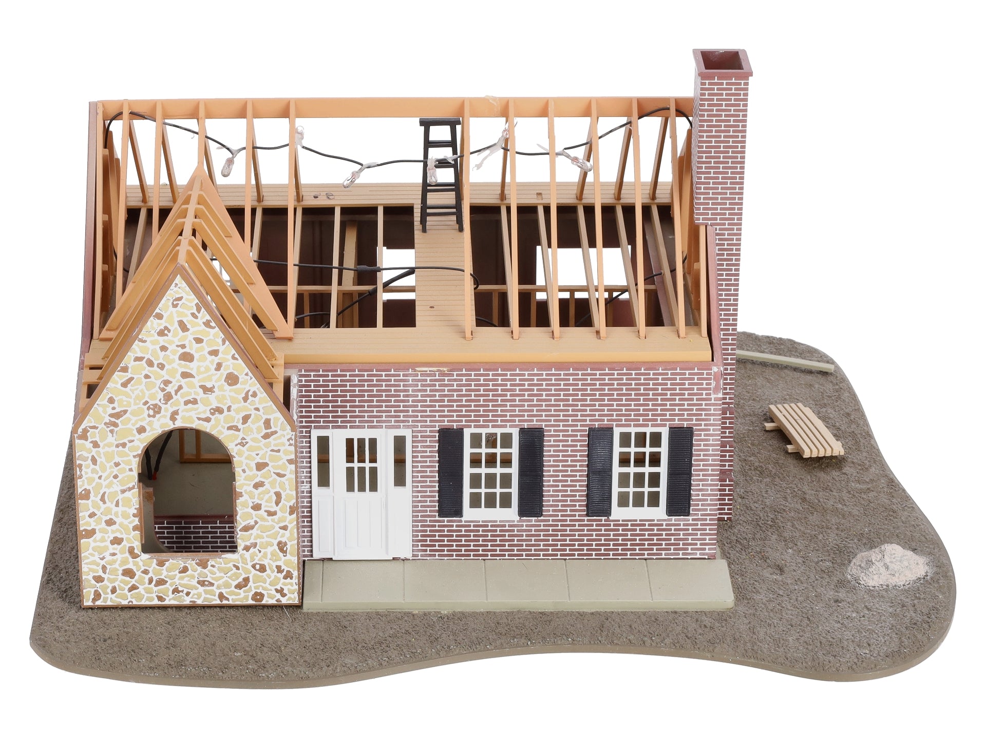 Lionel 6-37941 O House Under Construction