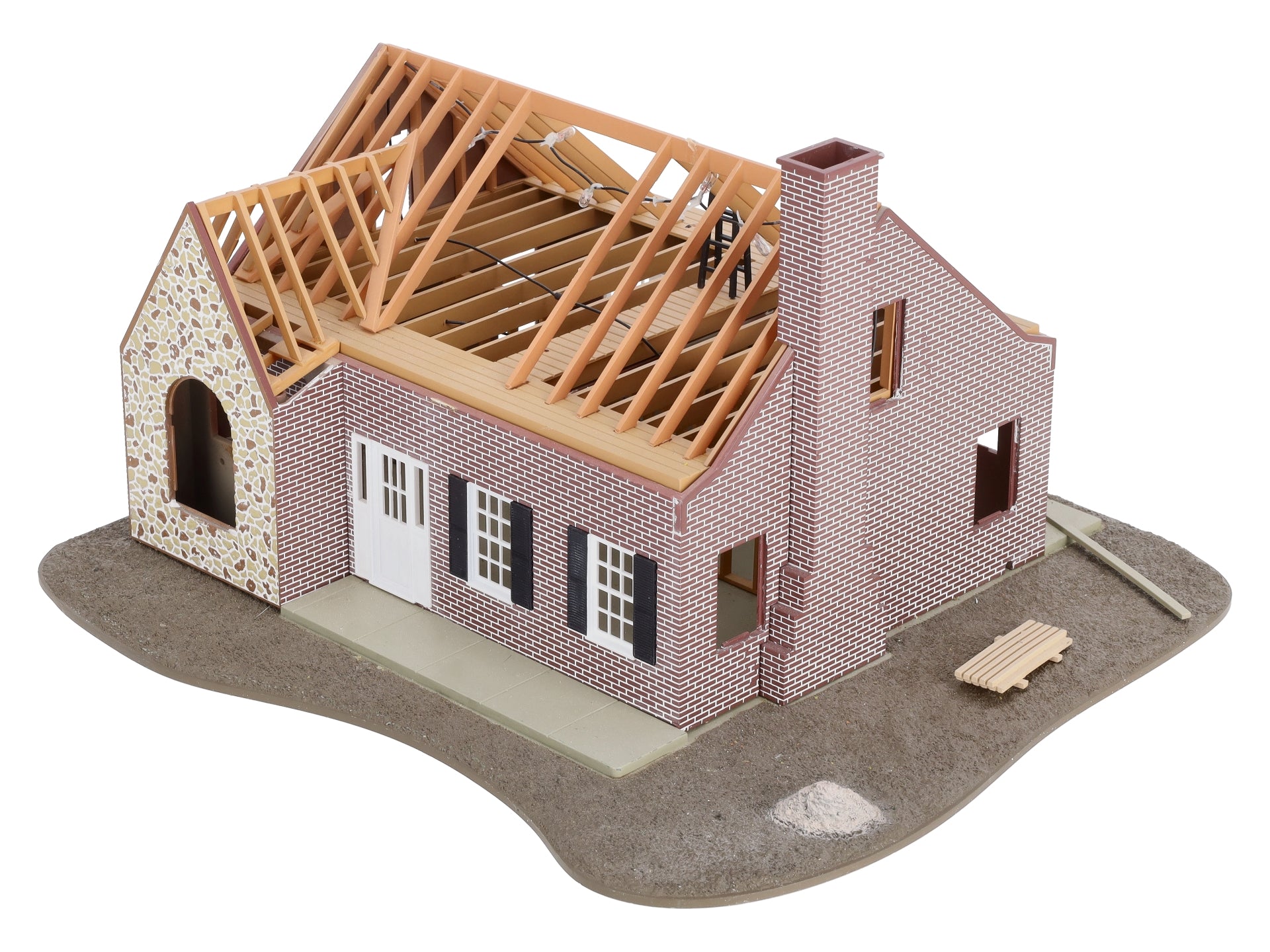 Lionel 6-37941 O House Under Construction