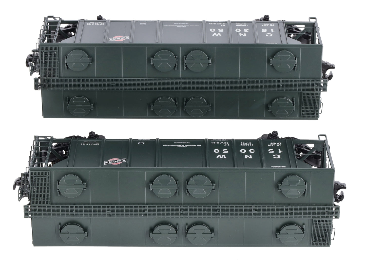 Lionel 6-27096 Chicago & North Western PS-2 Hopper (Set of 2)