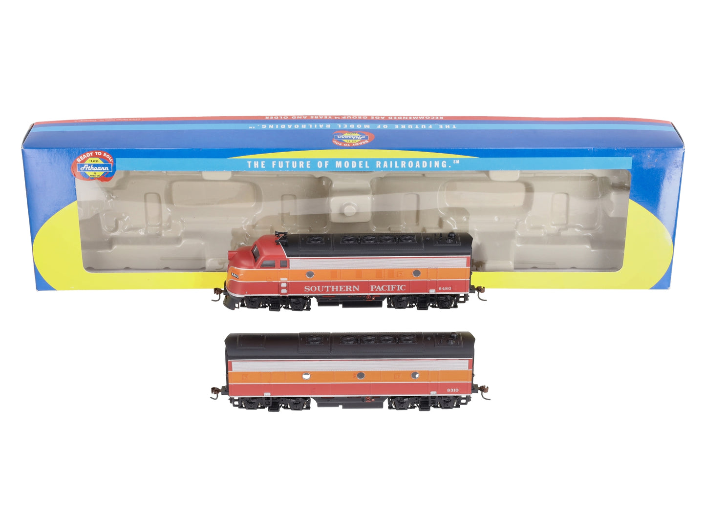 Athearn 80383 HO SP/Daylight F7A-F7B Diesel Locomotive #6480/#8310 (Set of 2)