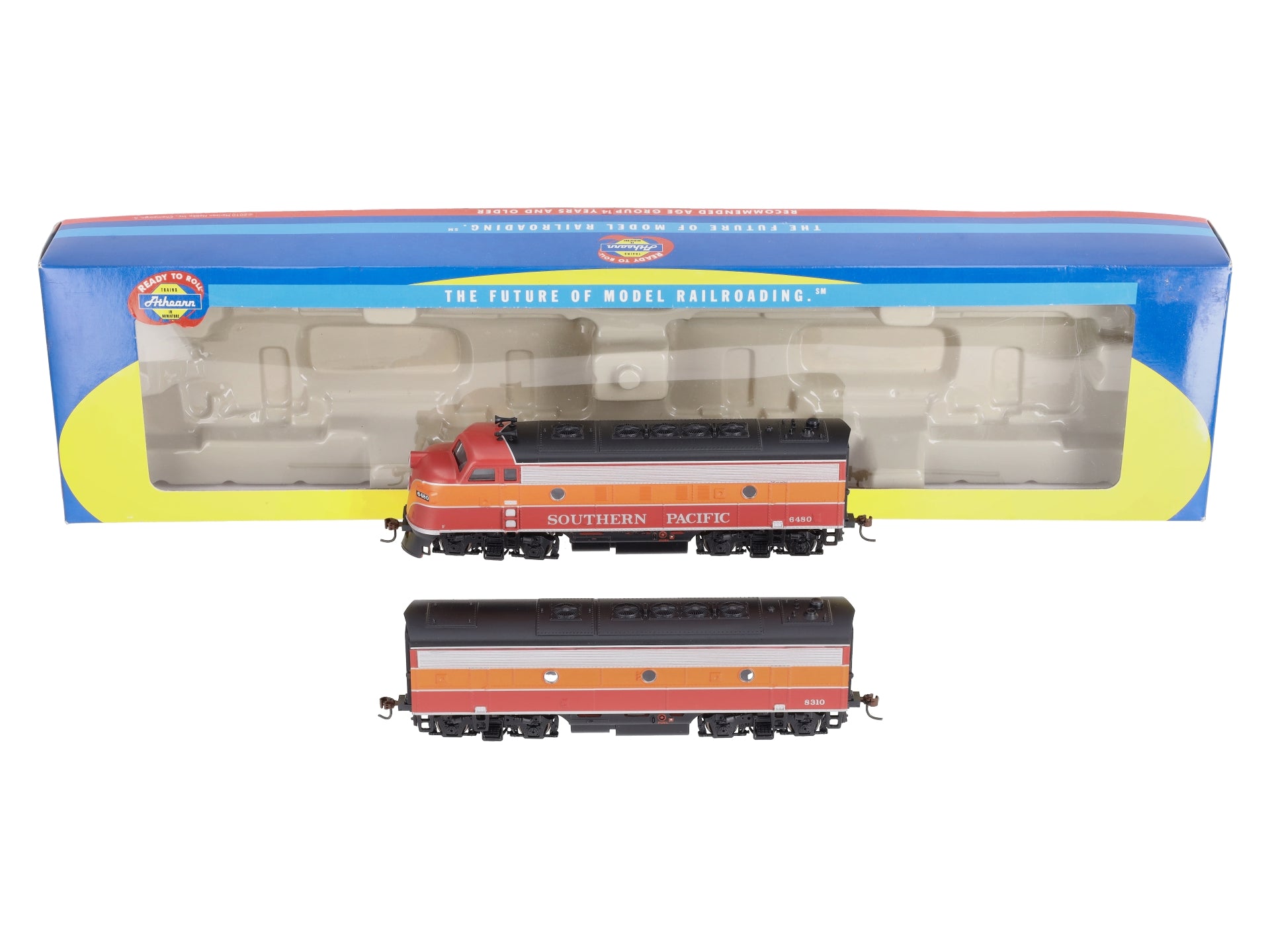 Athearn 80383 HO SP/Daylight F7A-F7B Diesel Locomotive #6480/#8310 (Set of 2)
