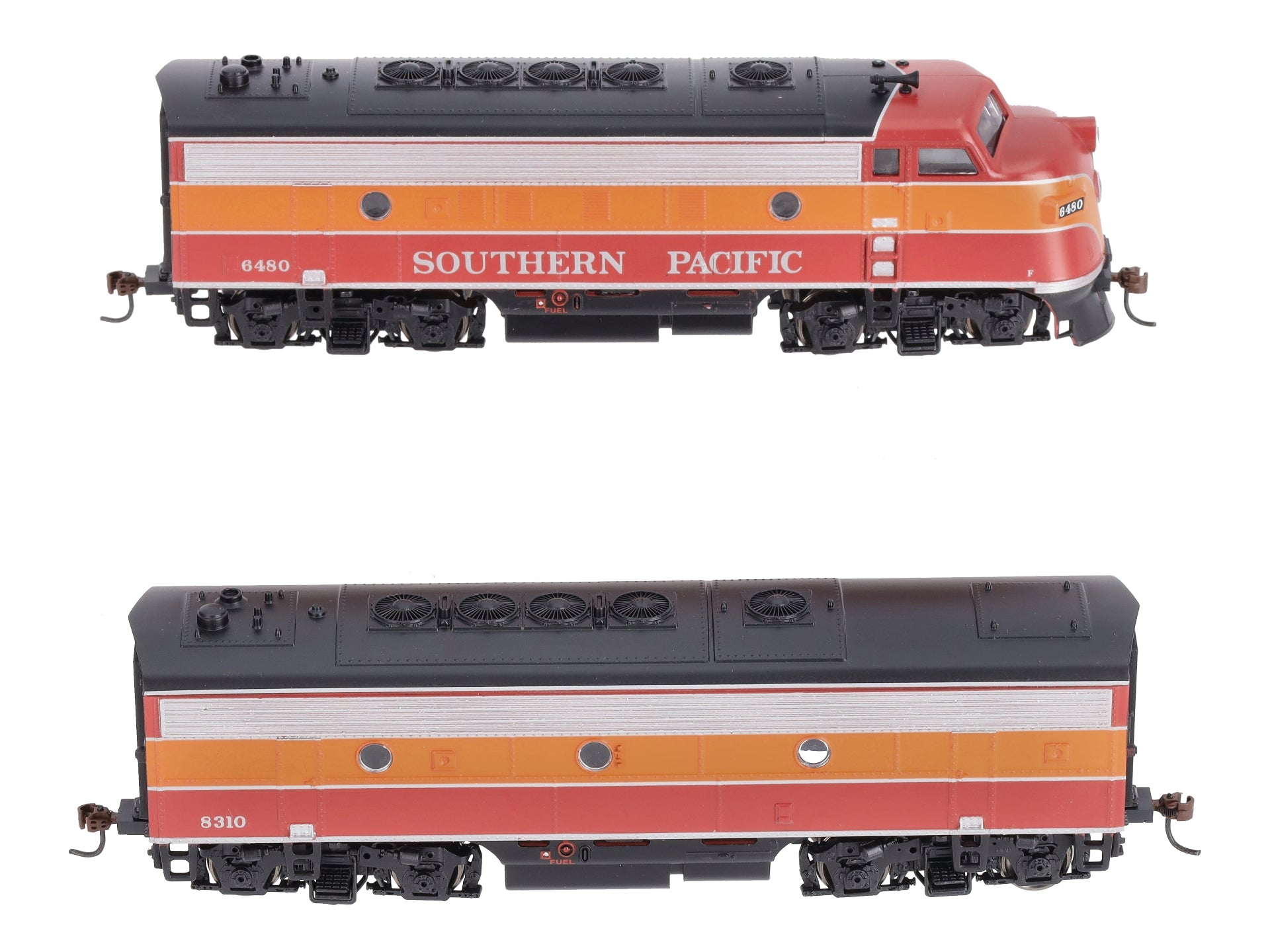 Athearn 80383 HO SP/Daylight F7A-F7B Diesel Locomotive #6480/#8310 (Set of 2)