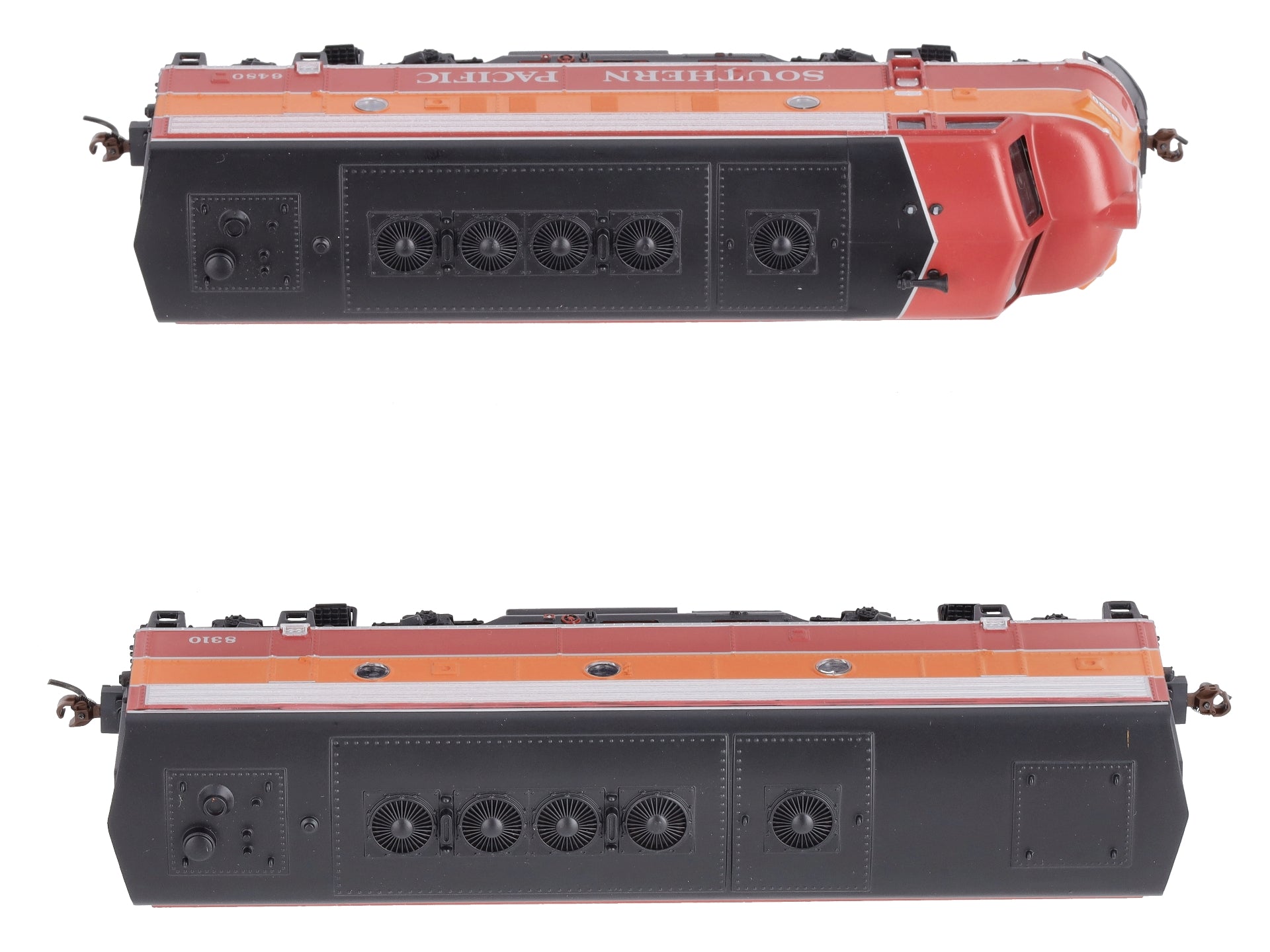 Athearn 80383 HO SP/Daylight F7A-F7B Diesel Locomotive #6480/#8310 (Set of 2)