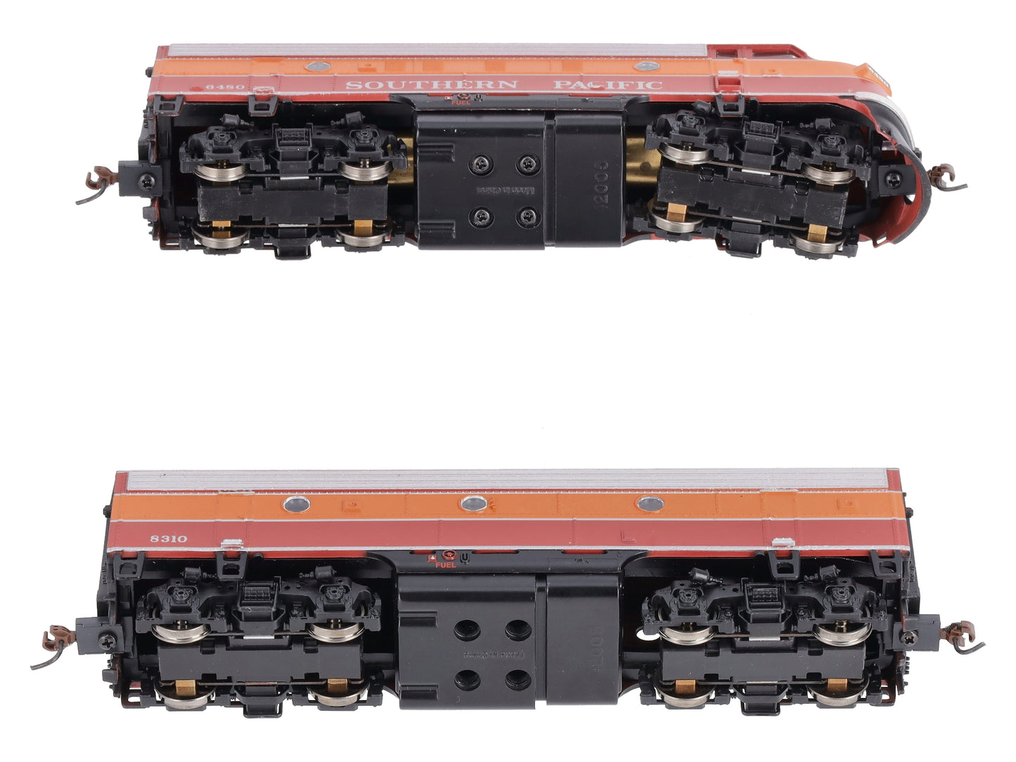 Athearn 80383 HO SP/Daylight F7A-F7B Diesel Locomotive #6480/#8310 (Set of 2)