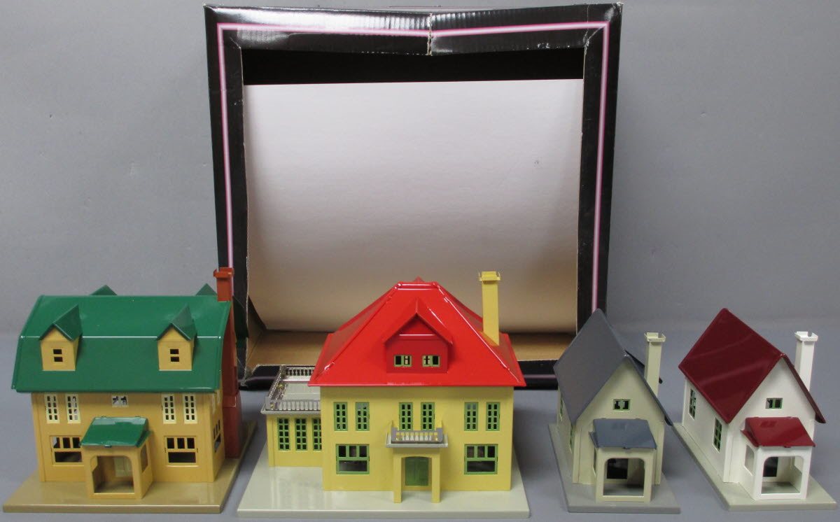 MTH 10-4059 O #192 Tinplate Villa Set (Set of 4)