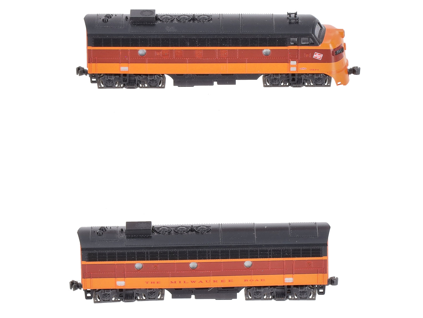 Kato 106-0430-LS N Milwaukee Road FP7A-F7B Diesel Locomotive LokSound #95A,#95B