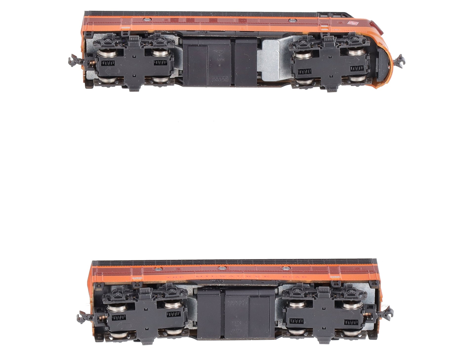 Kato 106-0430-LS N Milwaukee Road FP7A-F7B Diesel Locomotive LokSound #95A,#95B