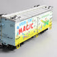 USA Trains R16465 G Spring Time Magic Refrigerator Car (Two Tone Blue/Green)
