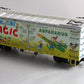 USA Trains R16465 G Spring Time Magic Refrigerator Car (Two Tone Blue/Green)