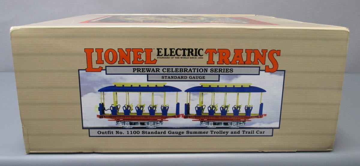 Lionel 6-13113 Standard Gauge Summer Trolley & Trail Car #101