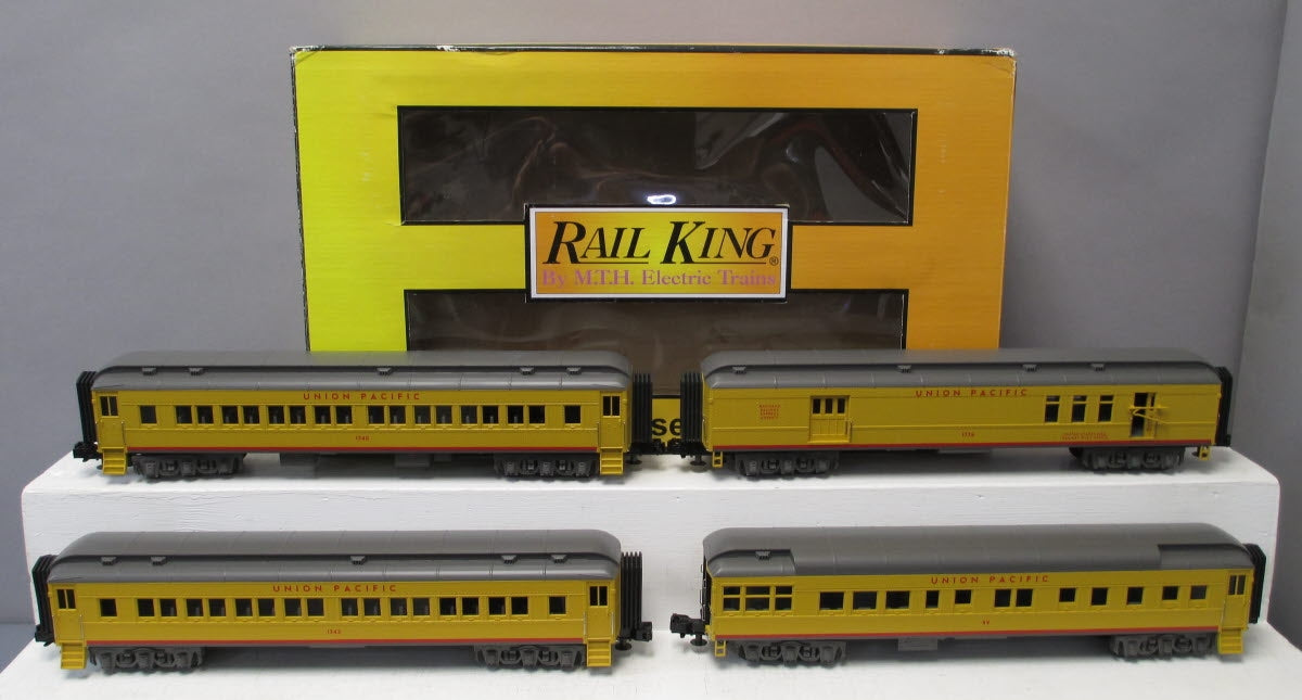 MTH 30-69091 O Union Pacific 60' Madison Passenger Car Set (Set of 4)