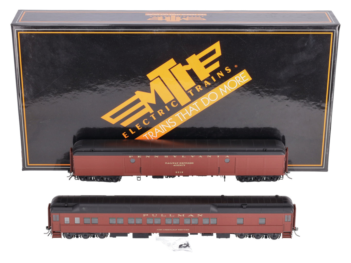 MTH 80-40002 HO Pennsylvania Heavyweight Baggage/Sleeper Set
