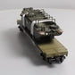 MTH 30-76778 O US Army Flatcar with GMC DUKW 353 #4280