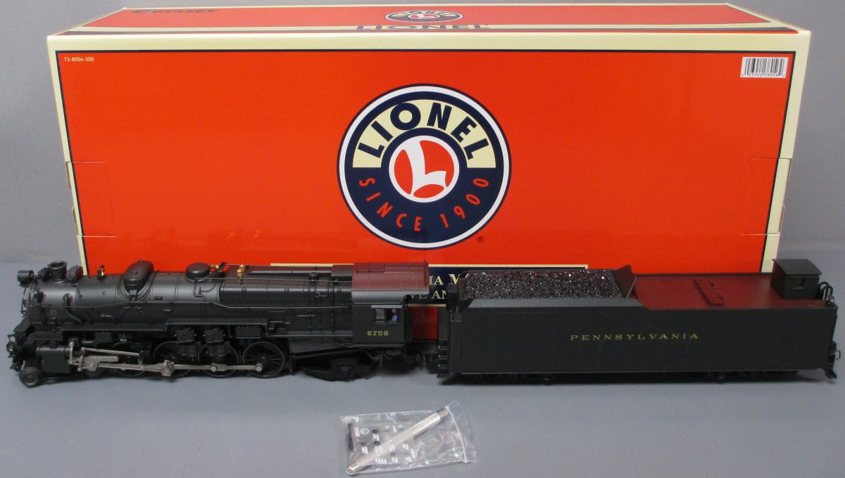 Lionel 6-38056 O PRR 4-8-2 M1a Steam Locomotive & Tender w/TMCC #6759