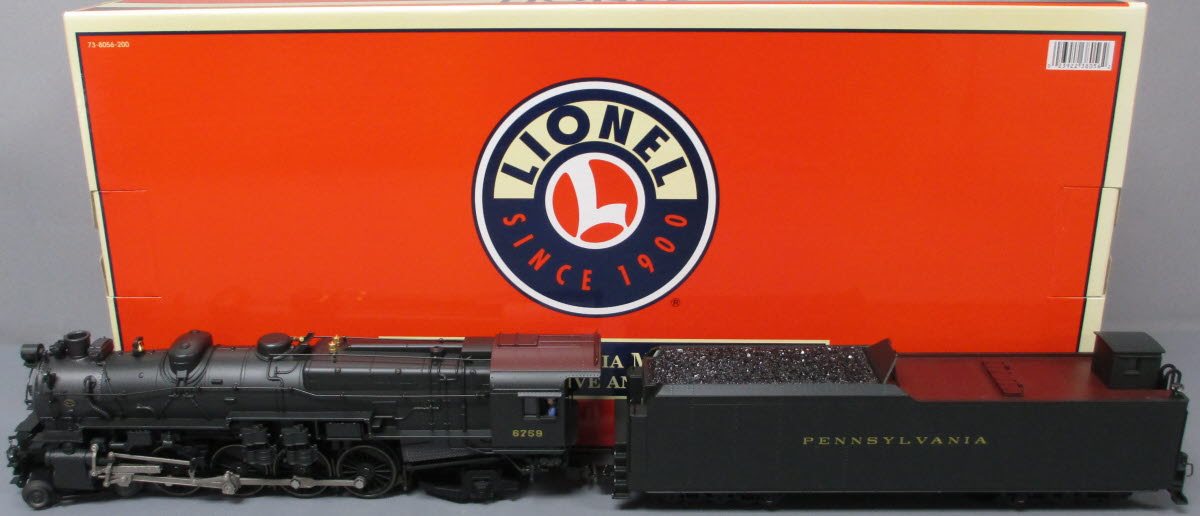 Lionel 6-38056 O PRR 4-8-2 M1a Steam Locomotive & Tender w/TMCC #6759