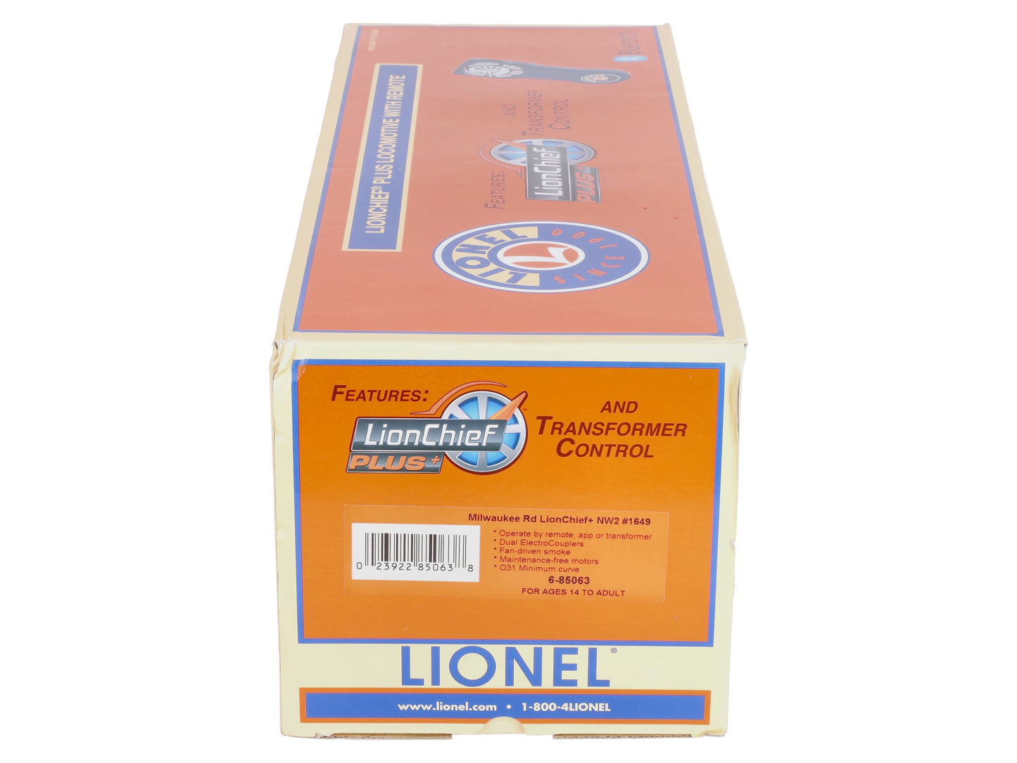 Lionel 6-85063 Milwaukee Road Lionechief Plus NW2 Diesel Locomotive #1649
