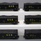 MTH 20-90736 O Gauge CSX Coalporter Hopper w/ Coal Load 6-Car Set