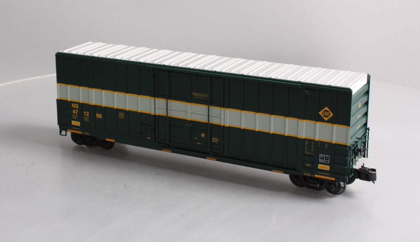 MTH 20-93568 O Gauge Erie NS Heritage 50' High-Cube Boxcar #471296
