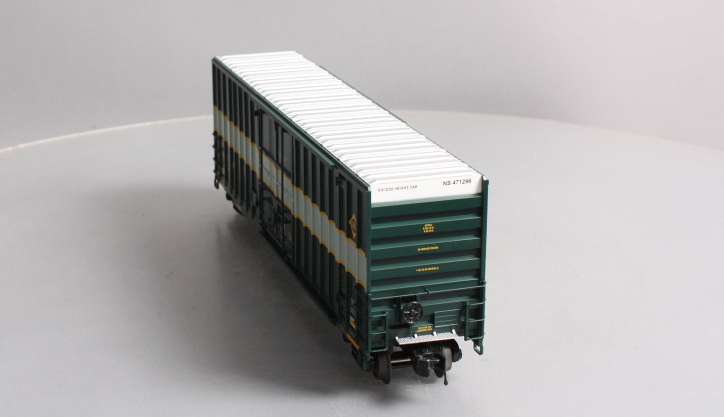 MTH 20-93568 O Gauge Erie NS Heritage 50' High-Cube Boxcar #471296