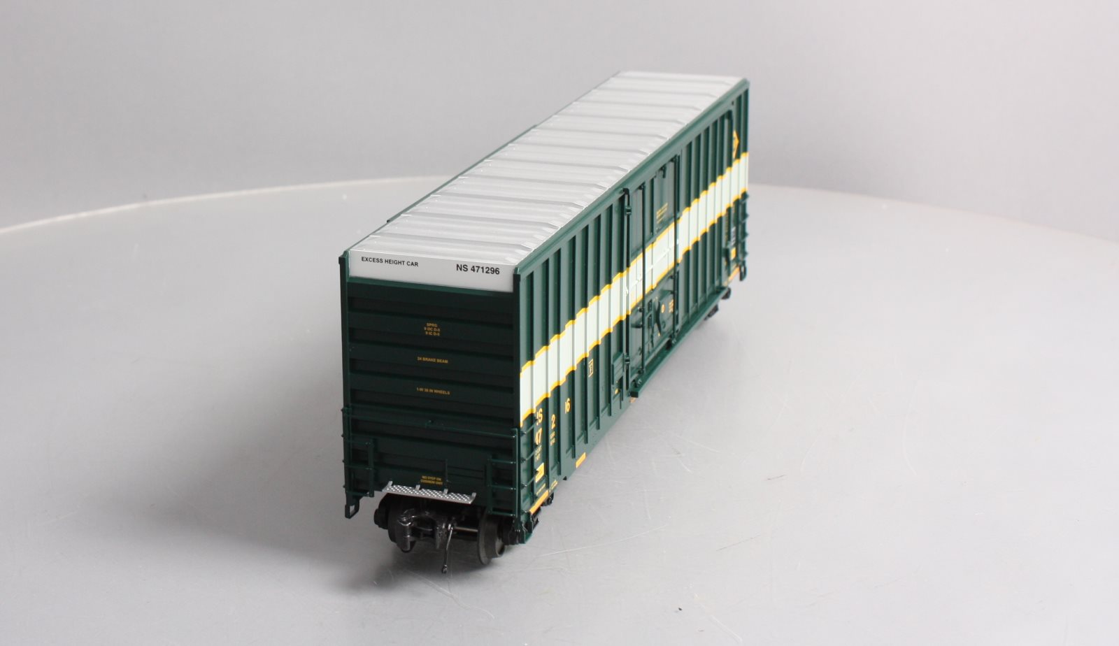 MTH 20-93568 O Gauge Erie NS Heritage 50' High-Cube Boxcar #471296