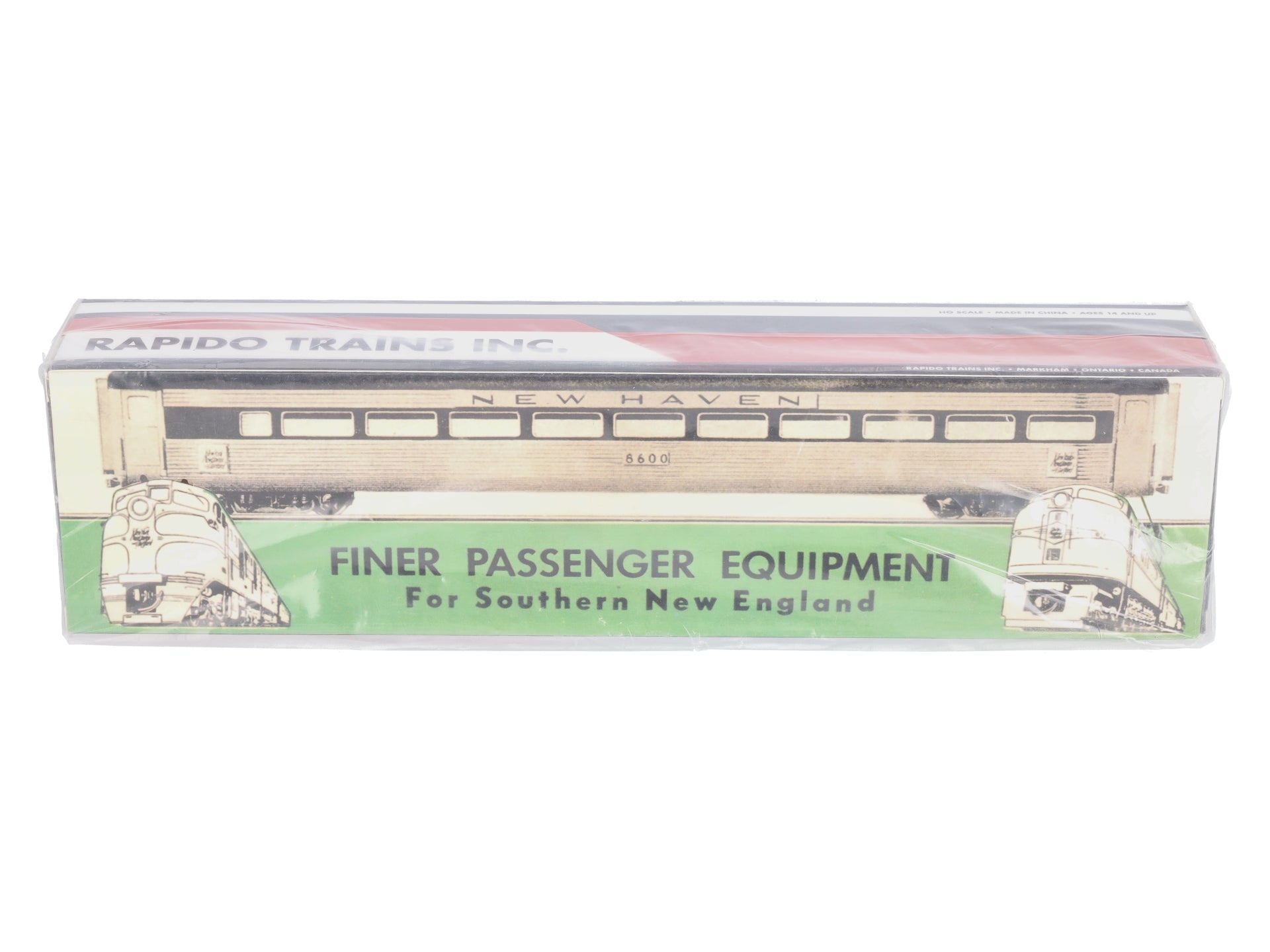 Rapido Trains 17120 HO NH Pullman-Bradley 