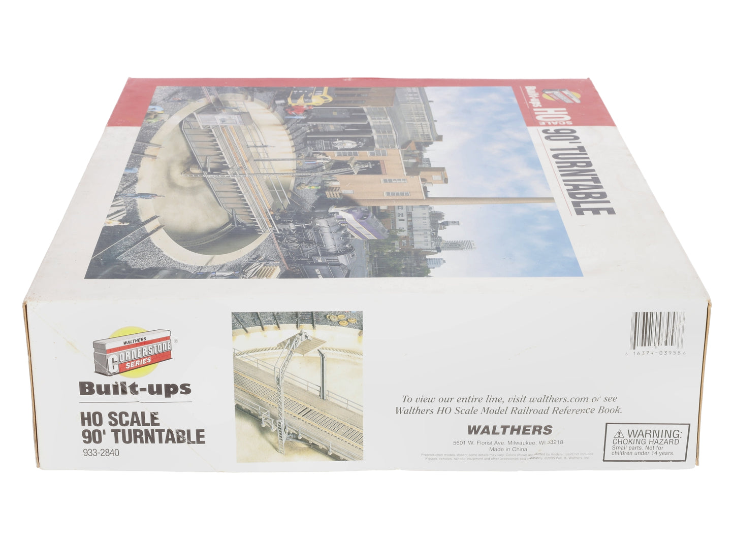 Walthers 933-2840 HO Scale 90' Turntable Cornestone Built-Ups