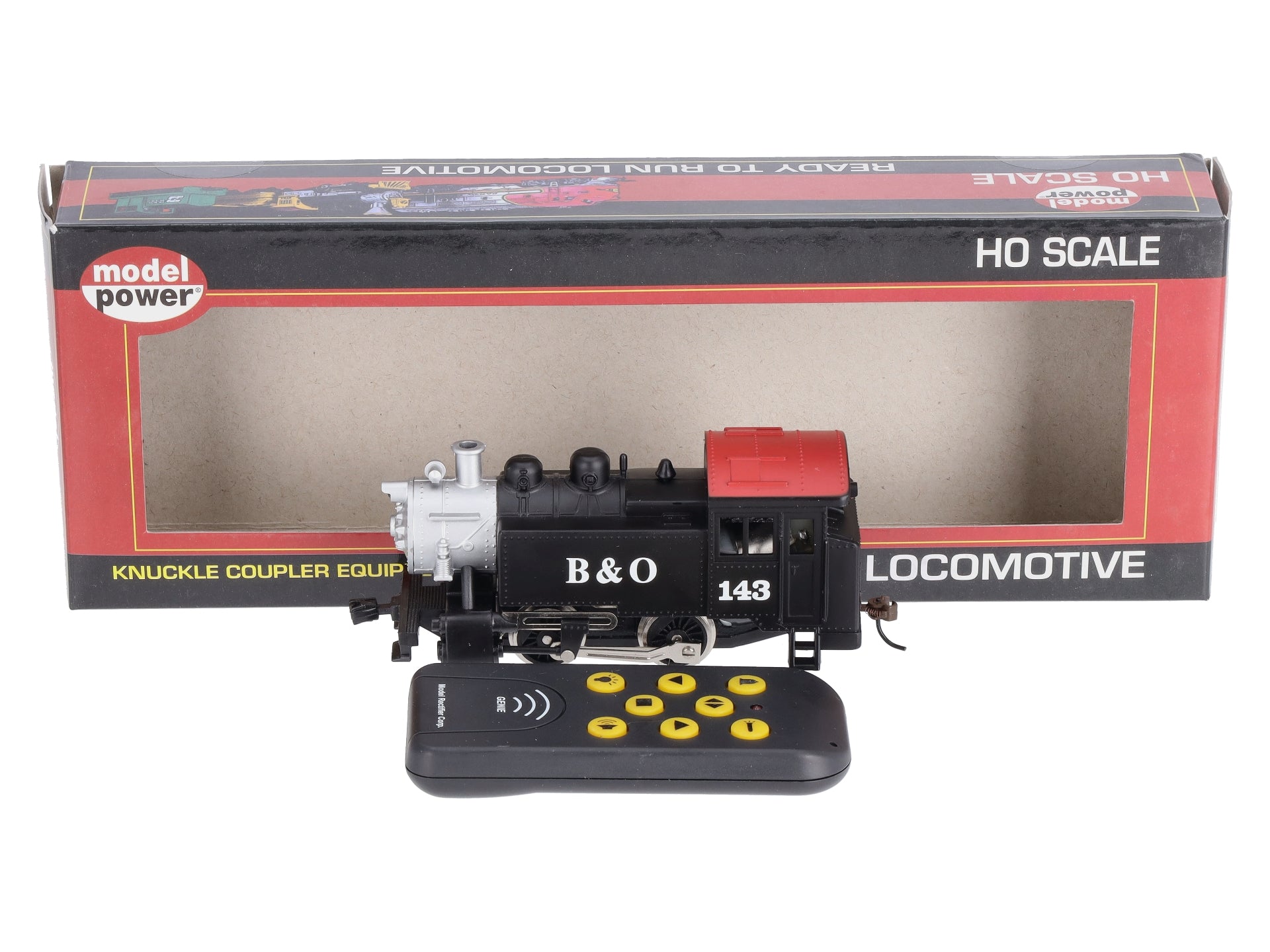 Model Power 965051 HO Baltimore & Ohio Steam Locomotive #143
