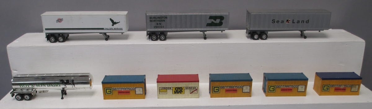 Lionel & Other O Gauge Trailers & Containers [9] EX