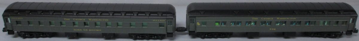 Lionel 6-15576 O Chesapeake & Ohio Heavyweight Passenger Cars (Pack of 2)