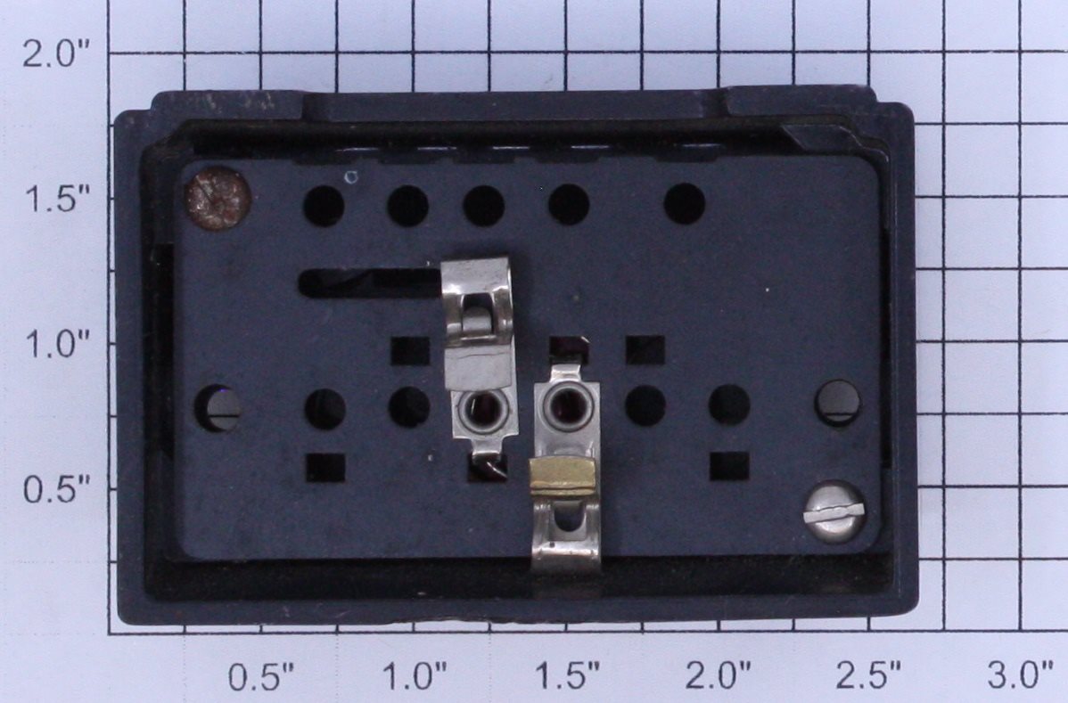 American Flyer XA14A964-G S Gauge Rocket Launch Button w/ Fahnestock Clips