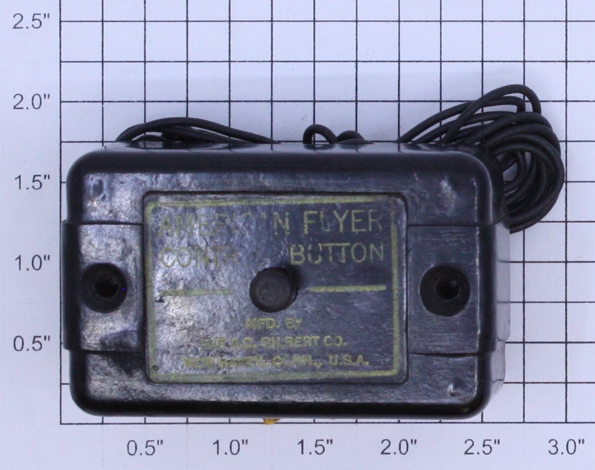 American Flyer XA10961-CB4 S Gauge 4-Wire Control Button Box