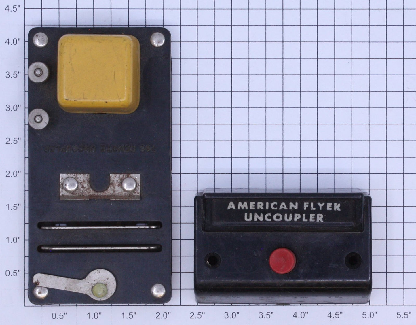 American Flyer 706K S Scale Remote Uncoupler and Control Button Kit
