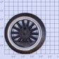 American Flyer Ives 4694-1 Blackened Spoked 2-3/8" Std. Gauge Steam Plain Wheel