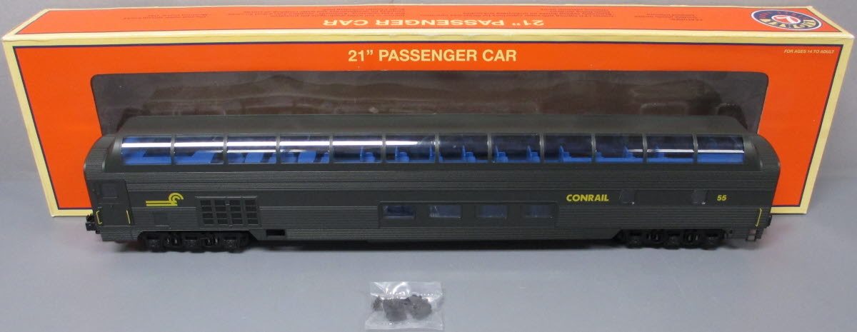 Lionel 6-83604 O Conrail Office Car Special Station Sounds Dome Car #55