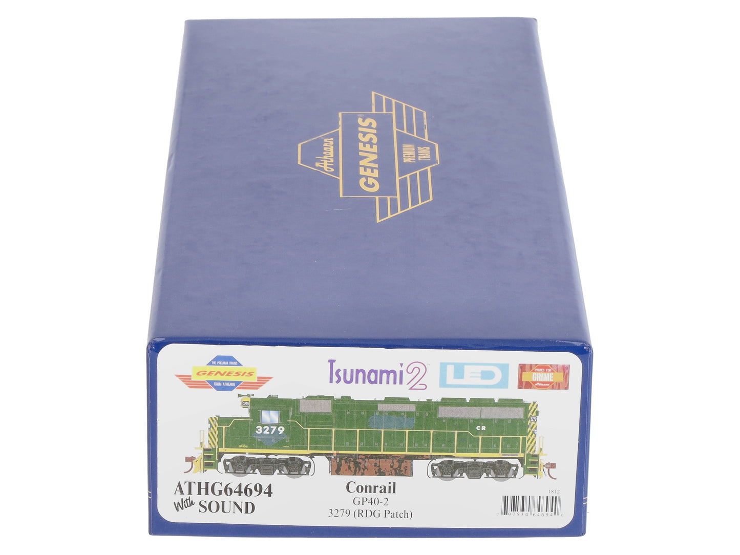 Athearn 64694 HO Conrail GP40-2 Diesel Locomotive with Sound #3279