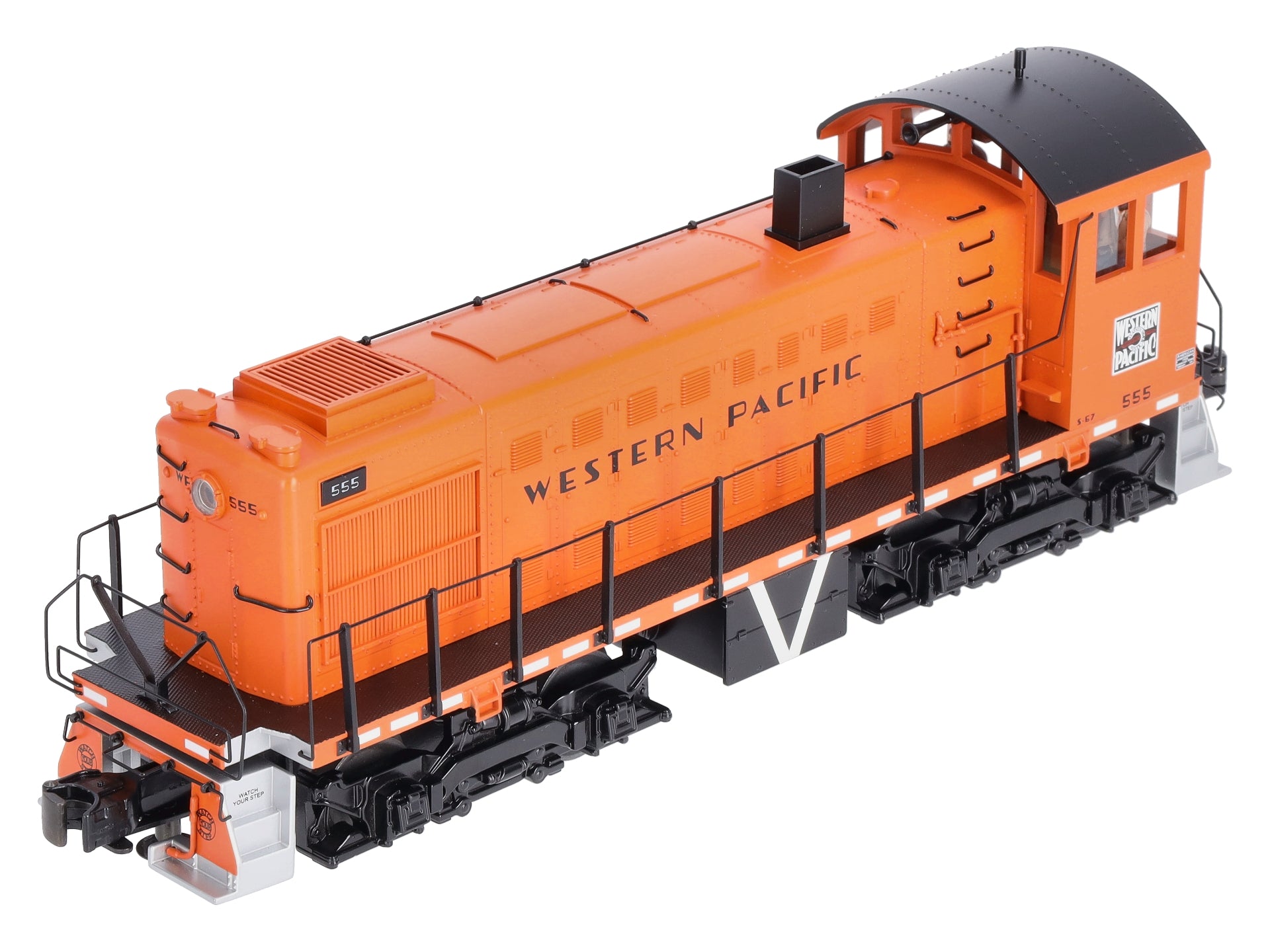 MTH 20-2502-3 Western Pacific Alco S-2 Non-Powered Diesel Switcher #555
