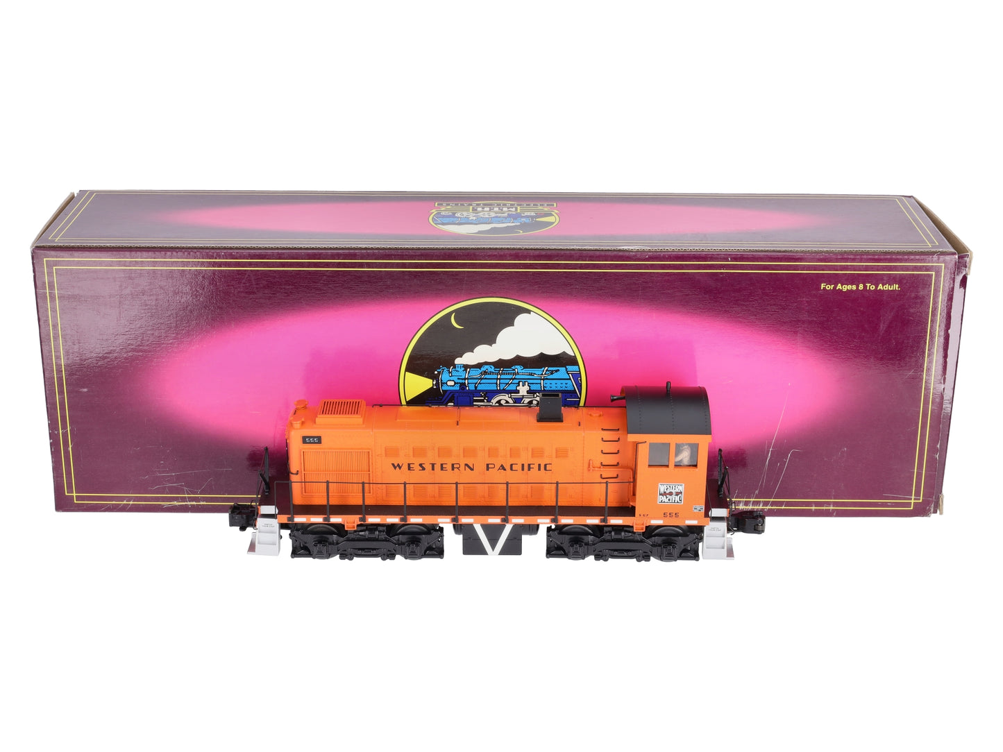 MTH 20-2502-3 Western Pacific Alco S-2 Non-Powered Diesel Switcher #555